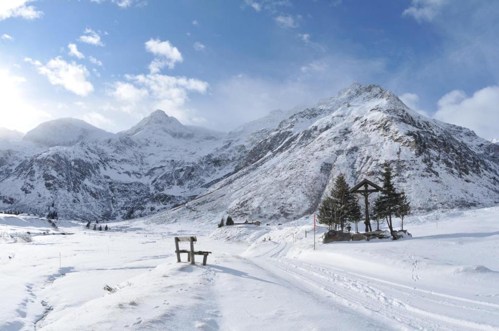 Отель Gaestehaus Gratz - Inklusive Eintritt In Die Alpentherme Дорфгаштайн Экстерьер фото